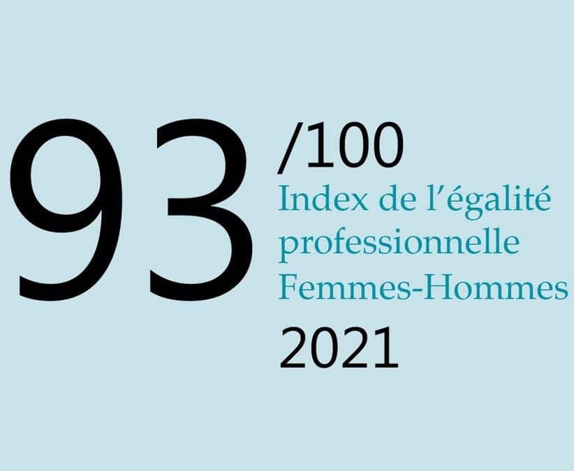 Publication de l’indice de l’égalité professionnelle femmes-hommes pour 2021
