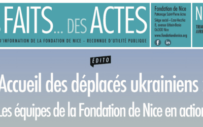 Le nouveau n° du journal de la Fondation de Nice est disponible