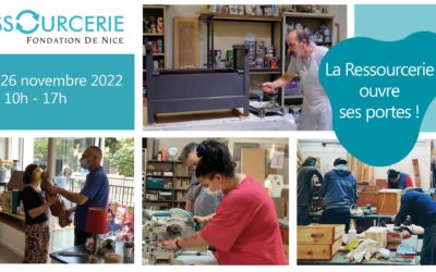 La Ressourcerie de la Fondation de Nice ouvre ses portes !