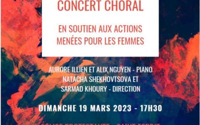 2 concerts caritatifs du Chœur de femmes du Conservatoire de Vence à l’occasion de la journée internationale des droits des femmes