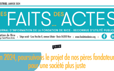 Le nouveau n° du journal de la Fondation de Nice est disponible