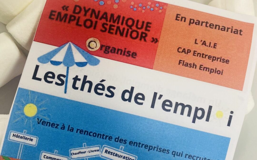 Les Thés de l’Emploi – 20 juin 2024