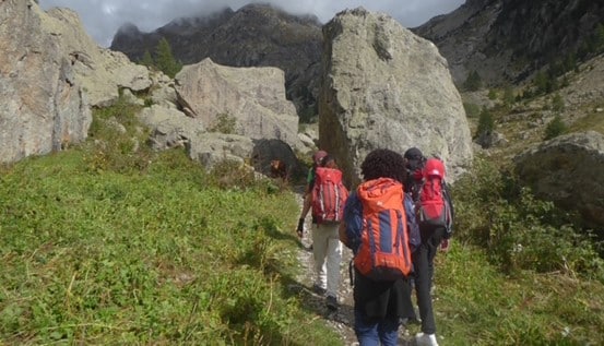 Un trek dans le Mercantour pour 3 jeunes de la Guitare