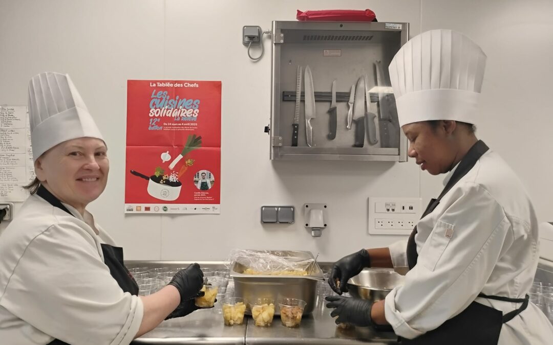Les cuisines solidaires : un partenariat avec Cuisine Mode d’Emploi(s) qui se renouvelle cette année !